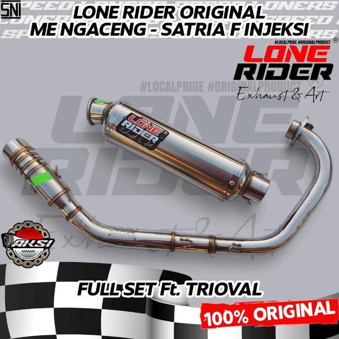 '' LONE RIDER ORIGINAL - MIDDLE END CENG - ME CENG - FU FI - SATRIA F INJEKSI //
