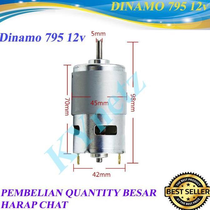 Oassi- Dinamo 795 12V Double Bearing