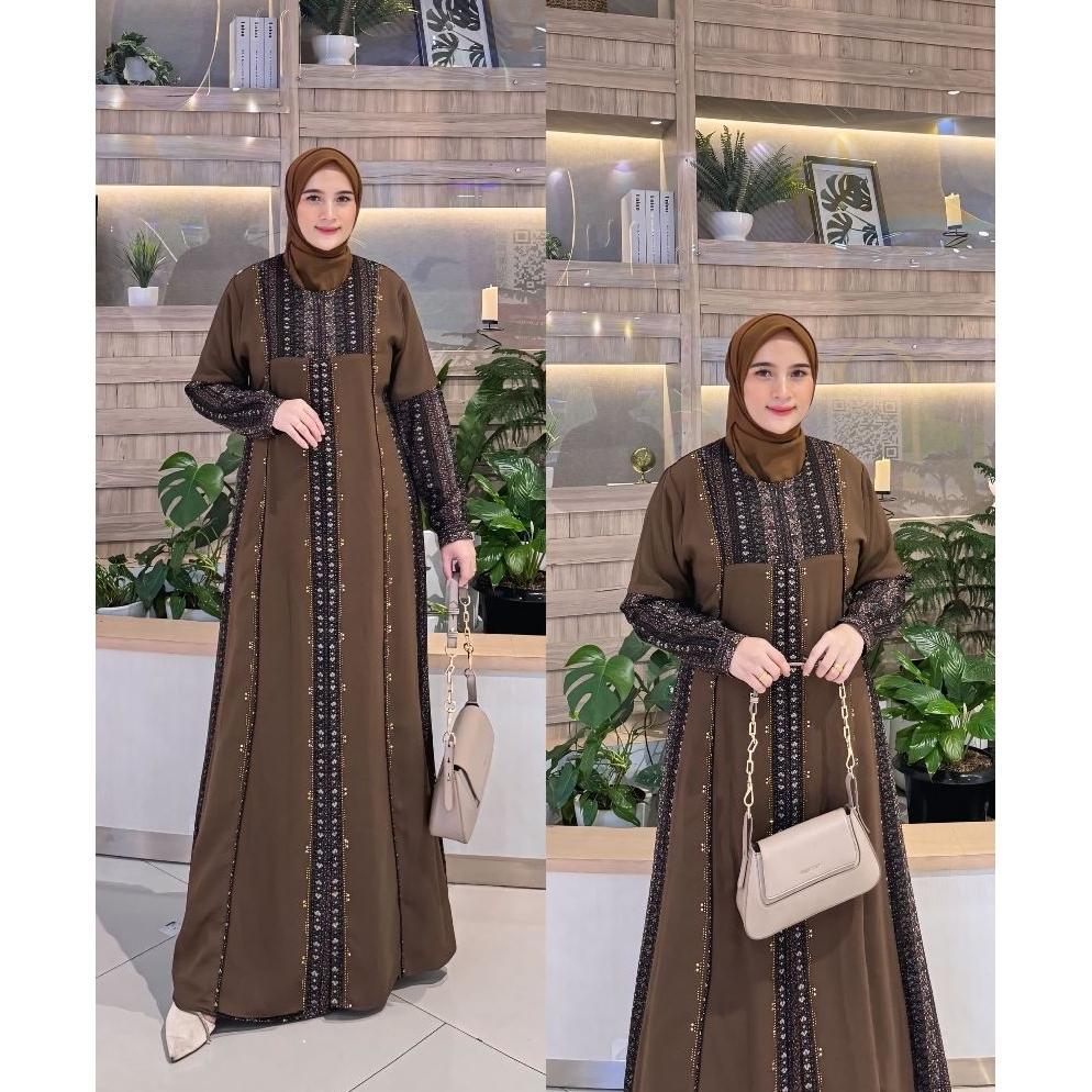 terbaru magnolia dress by nasya//gamis premium//dress muslim//gamis seragam//gamis butik