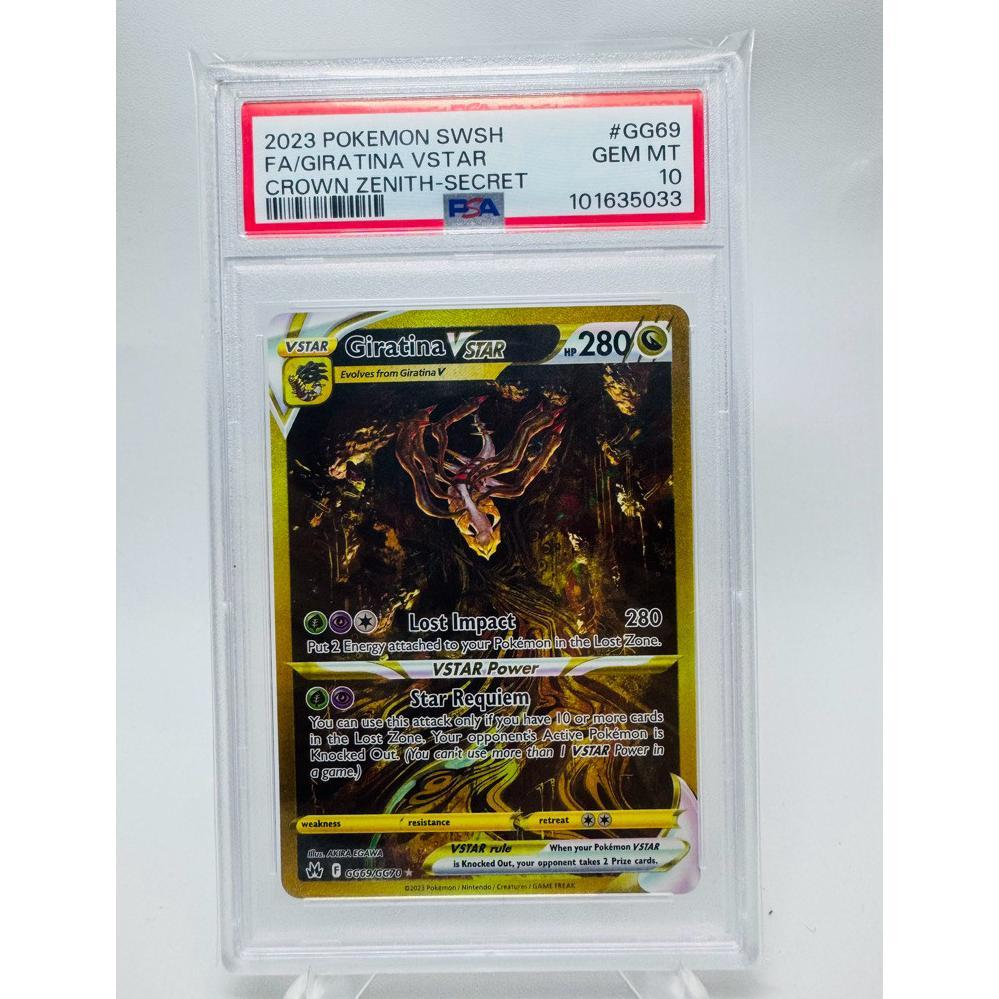 Discount Psa 10 Giratina Vstar Crown Zenith Pokemon English Tcg