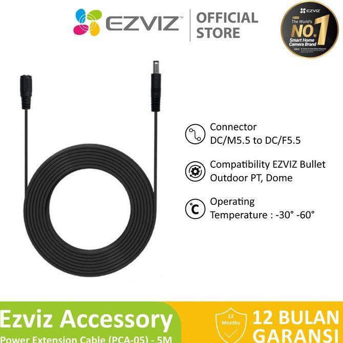 Ezviz Power Extension Cable for Security IP Camera CCTV