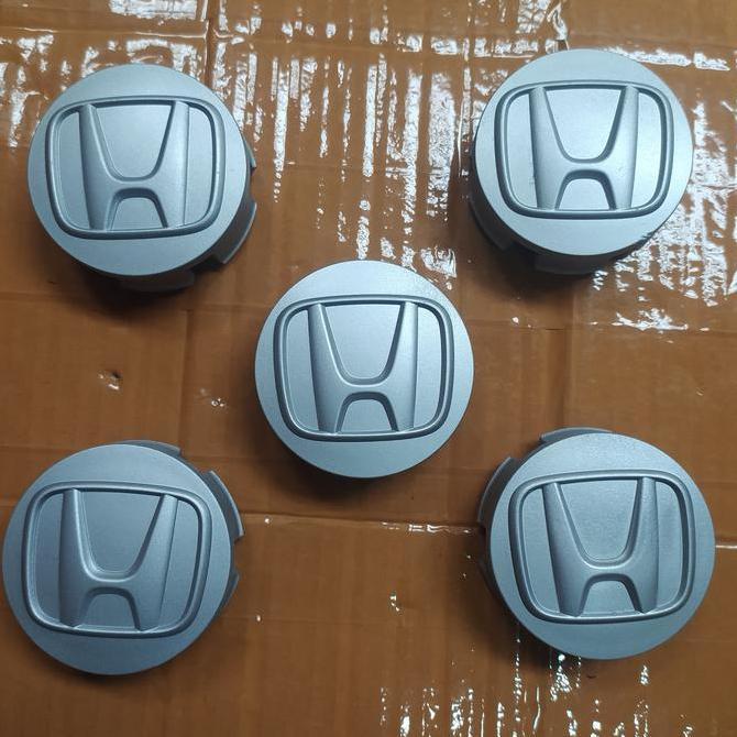 DOP RODA 4PCS VELG HONDA RING 15-16(5,5CM) JAZZ-BRIO-MOBILIO- SILVER PROMO