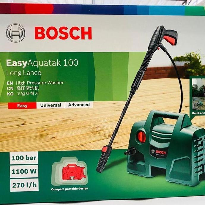 Bosch Hh Pressure Cleaner Easy AQT 100 - Jet Cleaner Bosch Aquatak