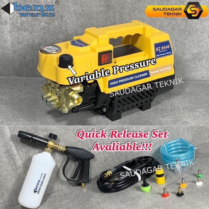 Jet Cleaner Benz BZ-8548 Variable Mesin Steam Cuci Mobil Motor AC Hh Pressure Jet Cleaner Benz BZ854