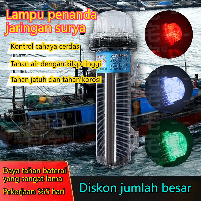 Cod Lampu Torpedo & Jaring Bertenaga Surya, Lampu Kapal Nelayan