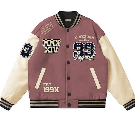 NEW! Jaket Varsity One Layer Forgotten Pe Fleece 280
