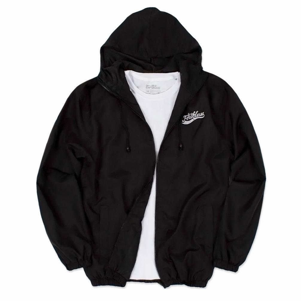 HOT DEALS Fortklass Track Suit Jacket Windbreaker Jaket Running Lari Gym Parasut Pria Jaket Lari Gym