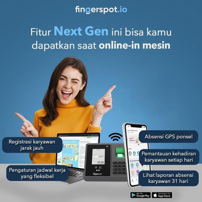 Aplikasi Cloud Mesin Absensi Online Fingerspot.io Realtime Absensi