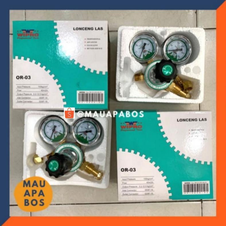 Regulator Las Oksigen Wipro Lonceng Las Oxygen Wipro Original