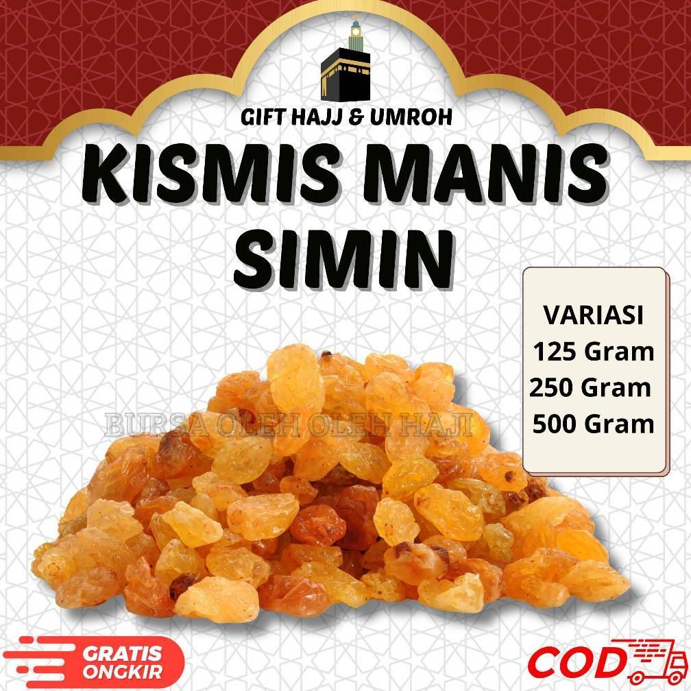KISMIS MANIS SIMIN I KISMIS MANIS SUNMADE I KISMIS MANIS MOHINI I BUAH KISMIS I CEMILAN ARAB KISMIS 