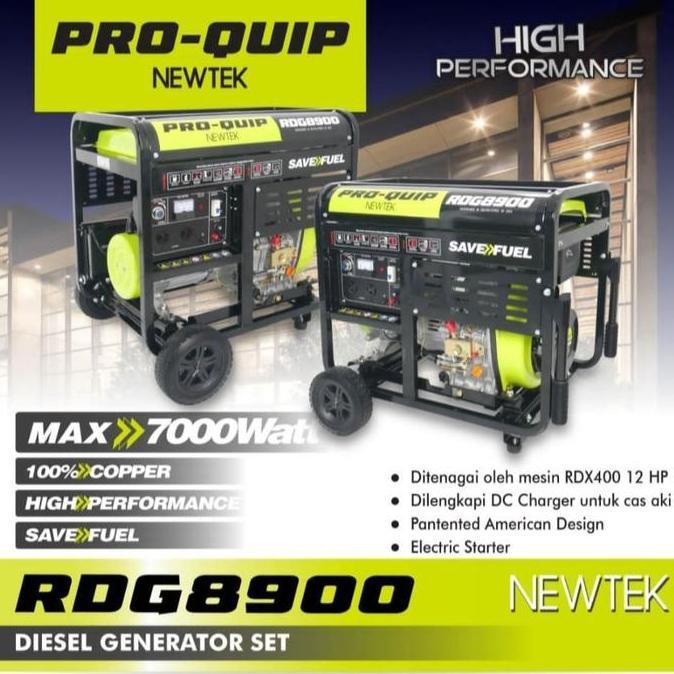 Genset Solar 7000 Watt / Genset Diesel 7000 Watt Proquip Heavy Duty