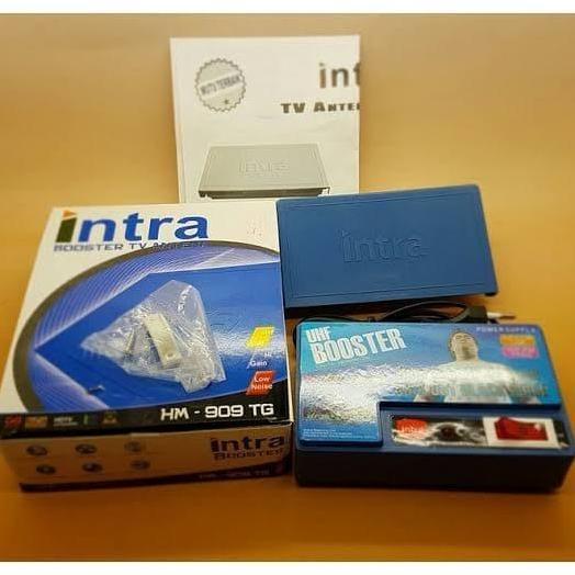 Booster Antena Intra TV LCD / Tabung Penambahan Sinyal TV INT 909B Anda Penguat Sinyal TV Super Jern