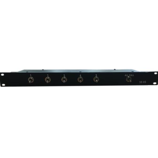 SPEAKER SELECTOR 5CHANNEL 5CH PA SYSTEM TOA 5 ZONE