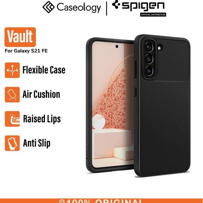 Casse- Case For Samsung Galaxy S21 Fe Caseology Vault Silicone Softcase For Casing