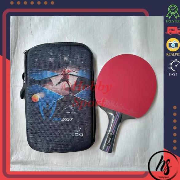 BEBAS ONGKIR - Bat Pingpong Loki Kirin X3 3-Star Cover Bet Bad Ping Pong Tenis Meja