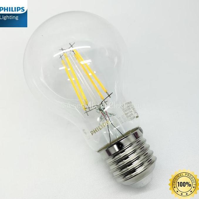 Trg- New- Ledbulb Led Classic Philips A60 Lampu Filament