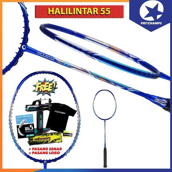 PROCHAMPS Halilintar 55/66/77/88/99 Raket Badminton