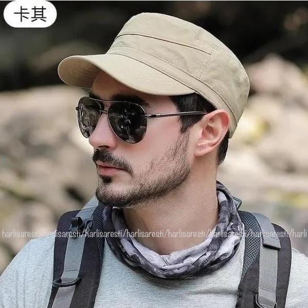 ORIGINAL TOPI KOMANDO THEO COMMAND MILITER HAT IMPORT FASHION PRIA WANITA DISTRO