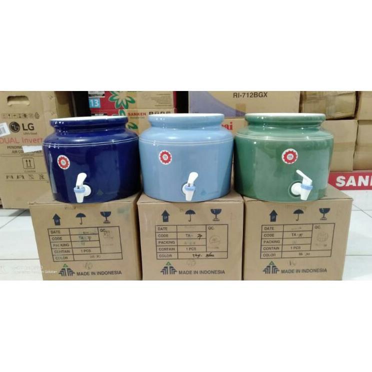 Guci Galon Keramik Polos / Guci Trisensa