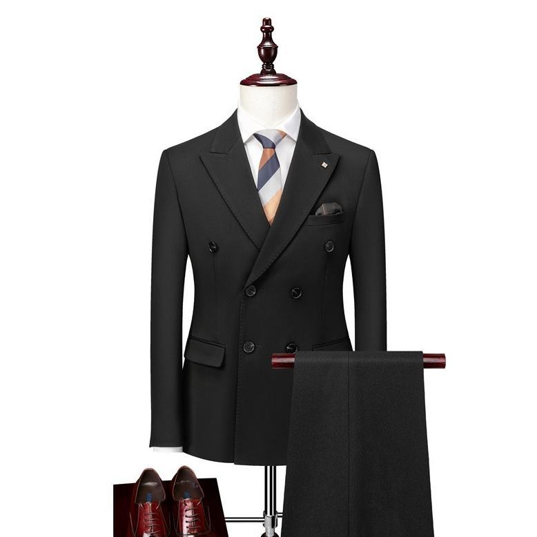 NEW PRODUCT SILAS SETELAN JAS DOUBLE BREASTED SEMI WOOL blazer pria / setelan jas pria / jas pria fo