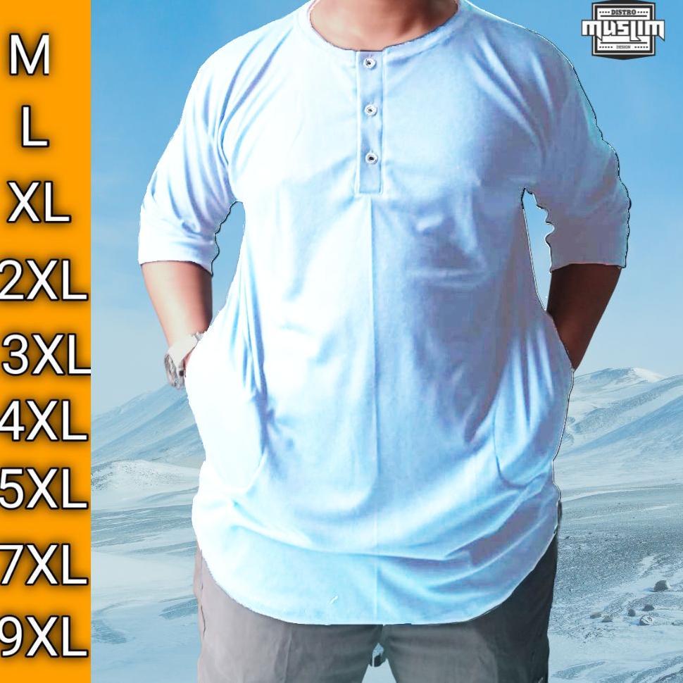 sale DMB Baju Koko Kurta Ishak Jumbo Kaos Kurta Oversize Pria