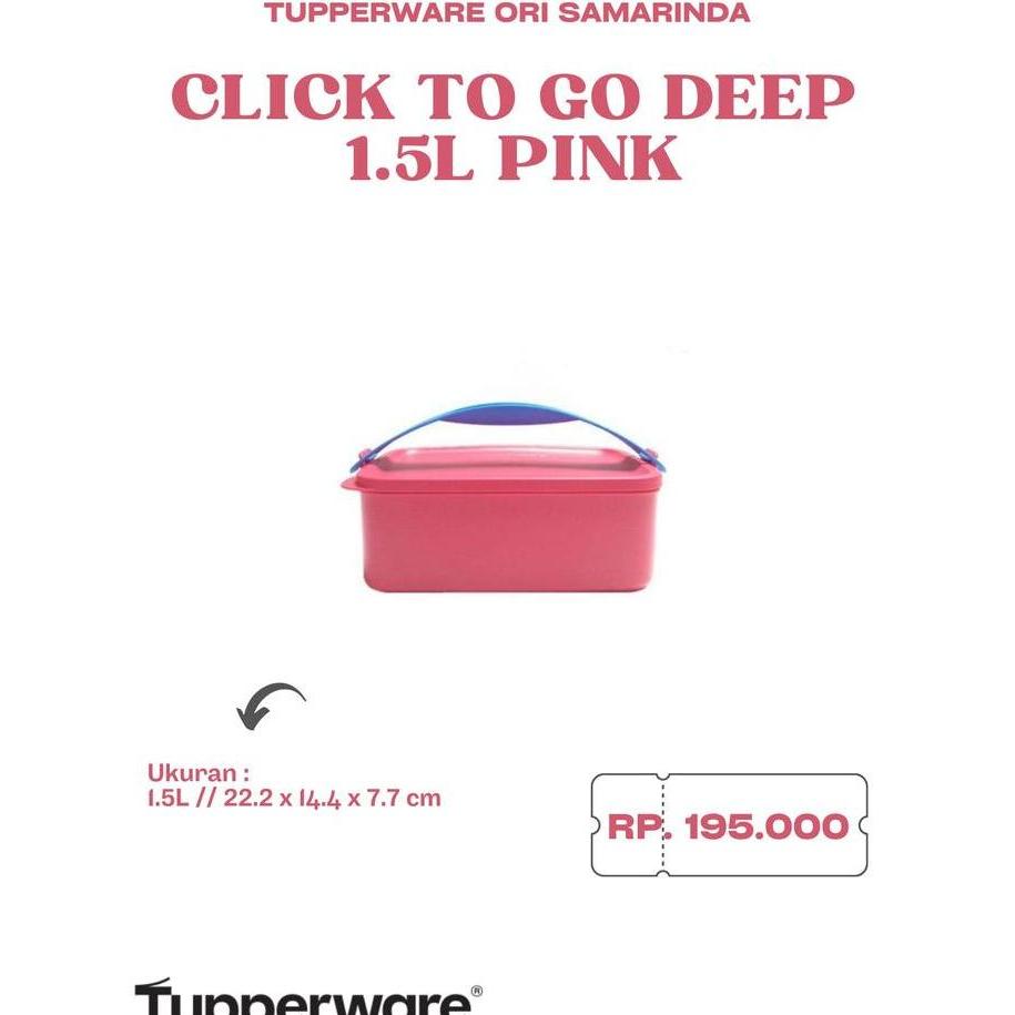 PROMO DISKON - Tupperware Ori - RANTANG 2 SUSUN / 4 SUSUN