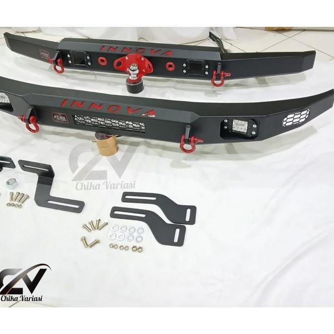 Paket Towing Depan Belakang Mobil Toyota Innova 2005 - 2015 Custom
