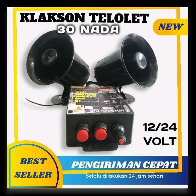 klakson mobil elektrik telolet 2 toa murah