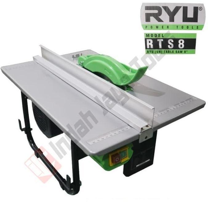 Terlaris Ryu Rts 8 Table Saw 8 Inch - Mesin Potong Gergaji Kayu Meja Duduk