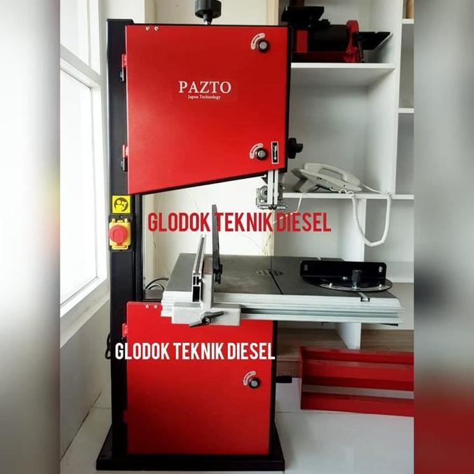 Terlaris Band Saw Pazto 12" Mesin Gergaji Kayu Bandsaw Mesin Ukir Kayu 12 Inch