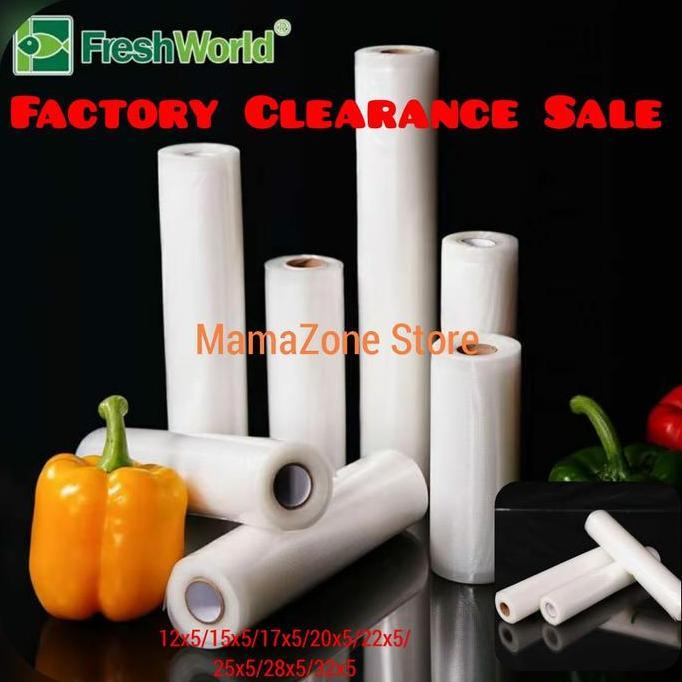 Plastik Roll Vacuum Sealer #32cmx5m# / Plastik Roll Vacuum Embossed