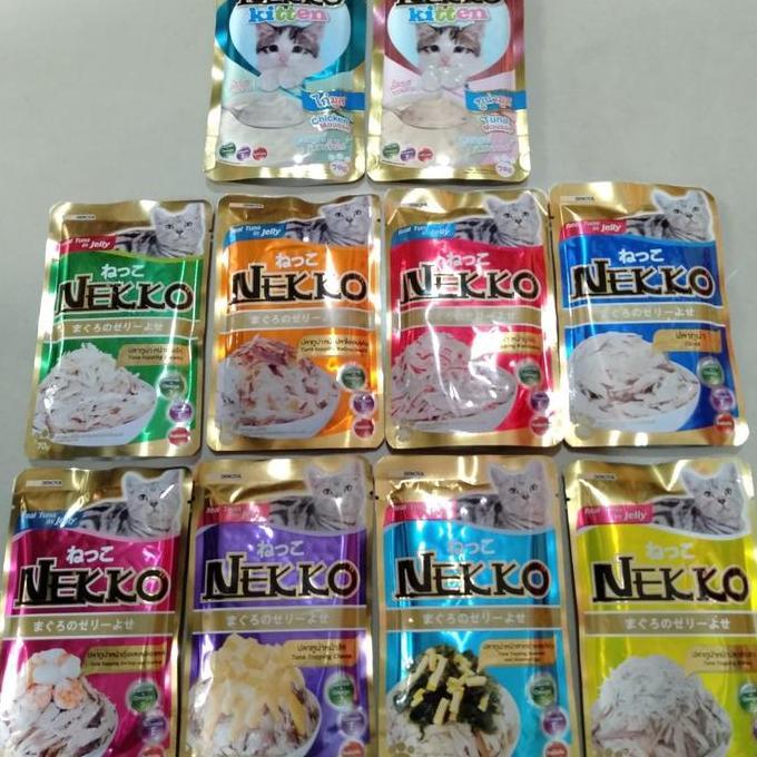 Nekko Pouch Cat Food 70Gr