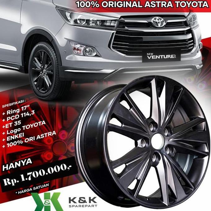 '' VELG INNOVA VENTURER SET (100% ORI ASTRA) *