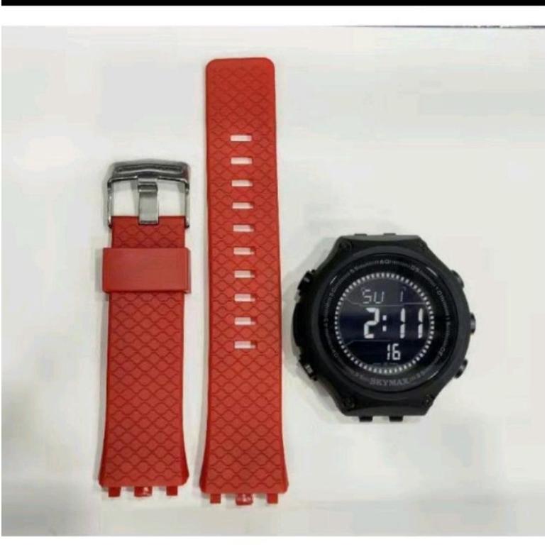 VALUE PACK tali jam tangan pria seri 1810G  strap skymax ORI