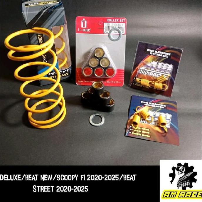 PAKET FULL UPGRADE CVT BEAT DELUXE BEAT NEW BEAT STREET GENIO 2020 2021 2022 2023 SCOOPY FI 1500 RPM