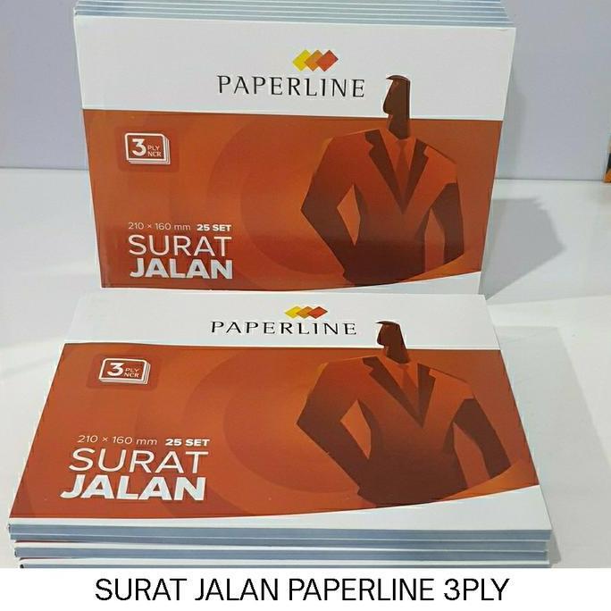 New- Buku Surat Jalan 3 Ply Paperline/Nota Surat Jalan 3Ply (Satuan)