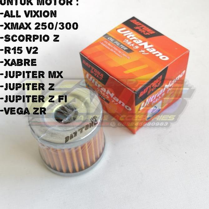 Filter Oli Daytona Ultra Nano 3508 Xmax 250/300,All Vixion,R15 V2 Dll