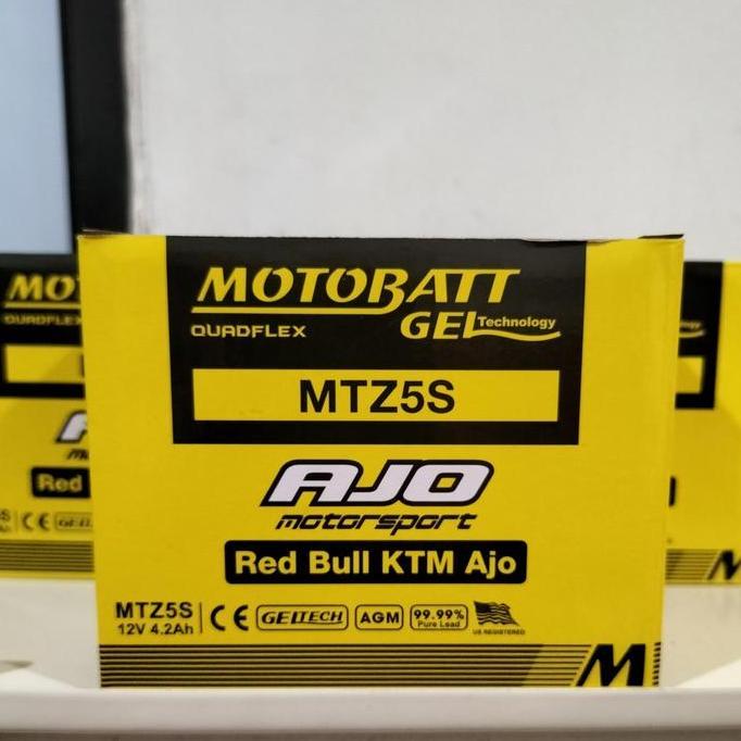 AKI MOTOR HONDA VERZA MOTOBATT MTZ5S AKI KERING / AKI GEL MURAH