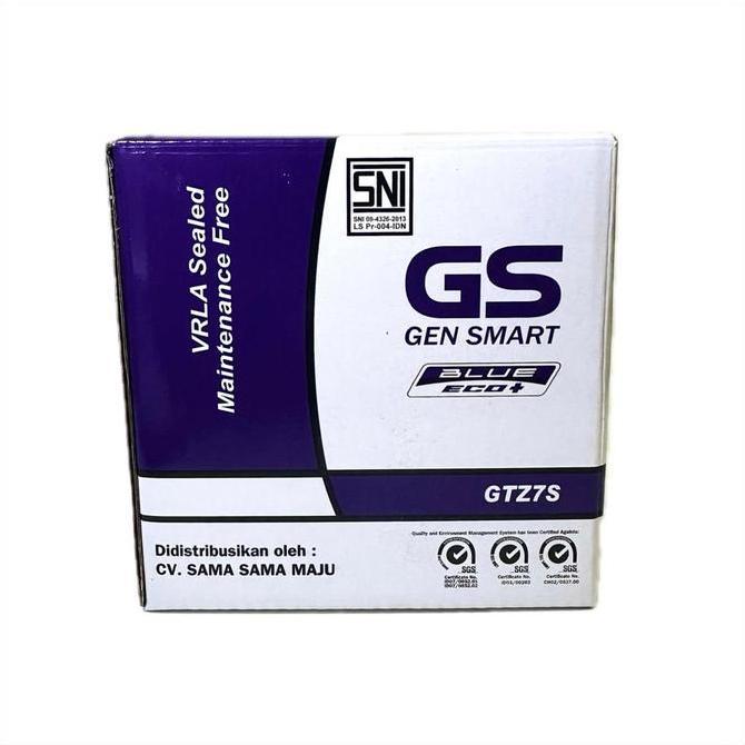 AKI MOTOR HONDA CB150R GTZ7S GS ACCU KERING HIGH QUALITY