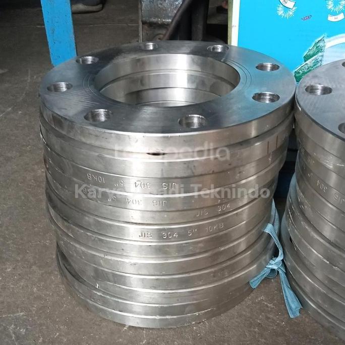 TERBARU - Flange Stainless Jis 10k ukuran 1" inch / Flange Jis 10k SS304