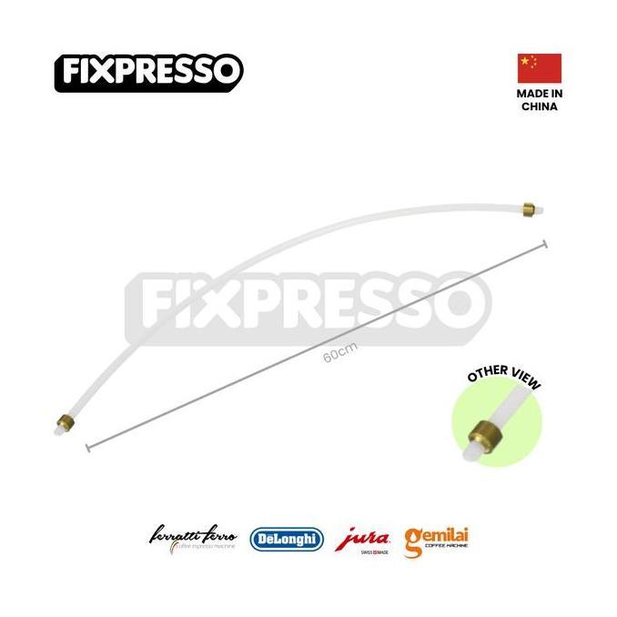 khotim.cz- Selang Teflon PTFE 60 cm 24 mm Ferrati Ferro / Jura / Delonghi / Gemilai / Guererro Mesin