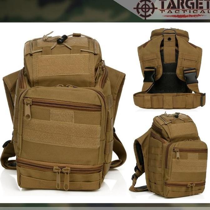 Tas Selempang Tactical 803 Silver Knight USA Import ORIGINAL - Krem