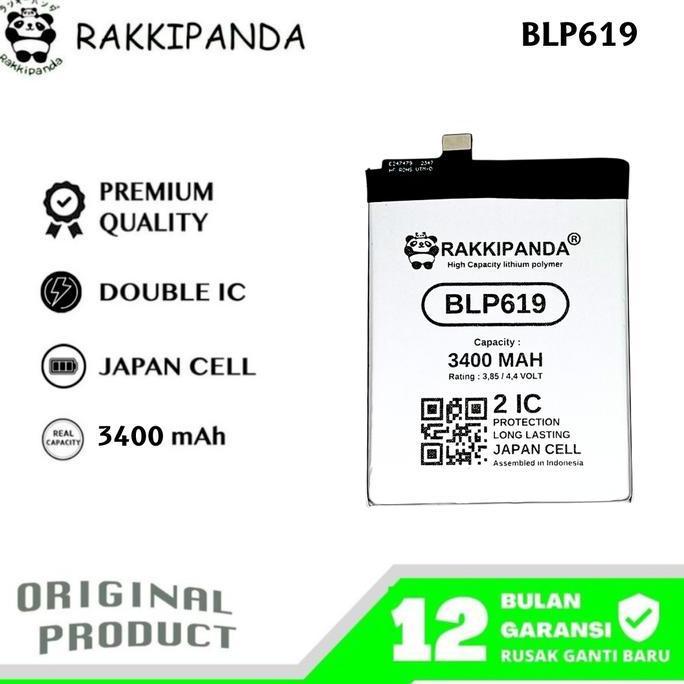RakkiPanda BLP619 Compatible With Oppo A39 / A57 2016 Batre Batrai Baterai Battery