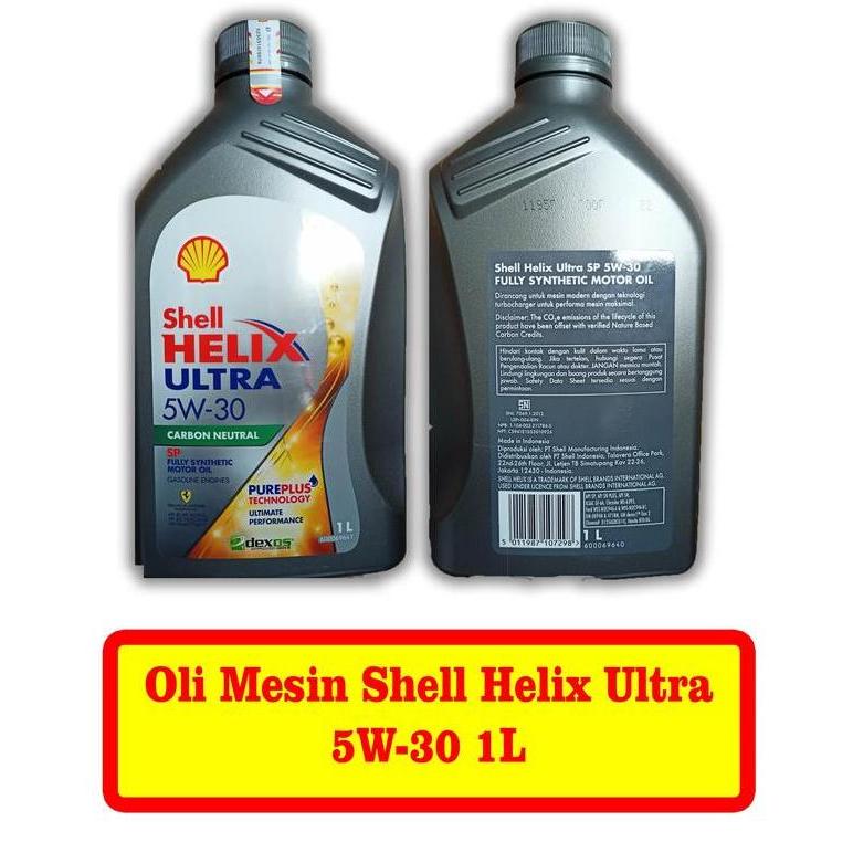 Oil- New- Oli Mesin Shell Helix Ultra 5W-30 1L 66893