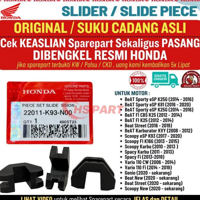 SLIDER SLIDE PIECE GENIO ORIGINAL , SLIDE PIECE GENIO ORIGINAL , SLIDE PIECE BEAT NEW ORIGINAL , SLI