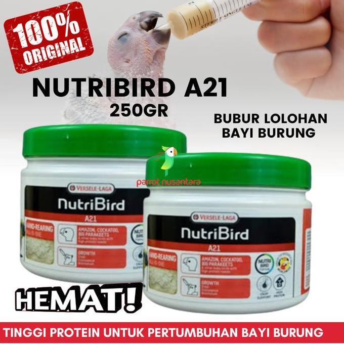 Pakan Lolohan Nutribird A21
