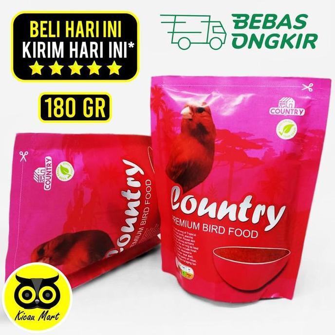Country Cede Red Intensive Canary Pakan Burung Kenari Merah Merona