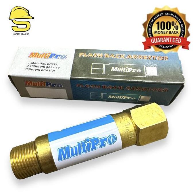 Flashback Original Multipro Arrestor LPG Oxygen