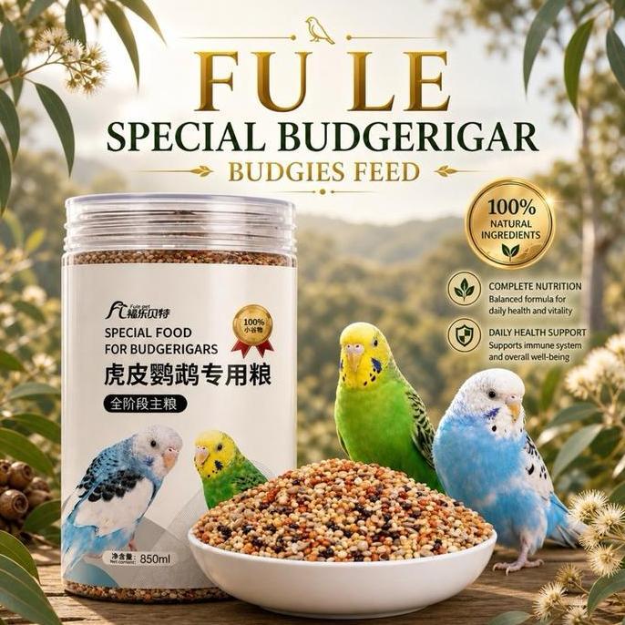 Fu Le Special Budgerigar Budgies Food Makanan Parkit Fl-146