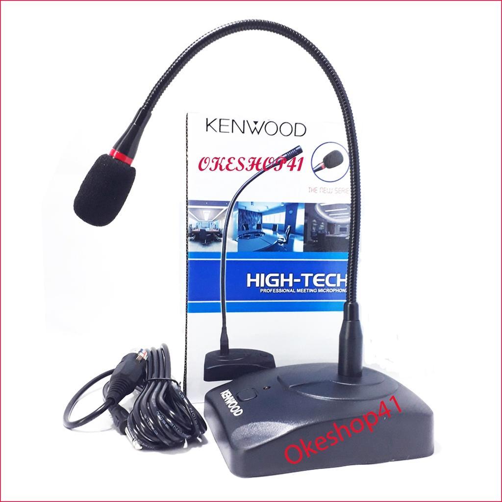 Kenwood Mic Meja Tm-18 Microphone Conference Atau Mic Podium New Series